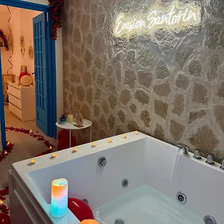 Evasion Santorin - Jacuzzi & Relax * 勒阿弗尔