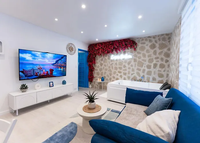 évasion Santorin - Jacuzzi&relax Apartamento El Havre