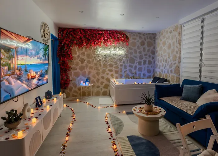 évasion Santorin - Jacuzzi&relax *