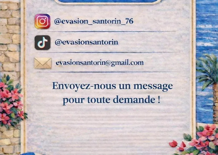 évasion Santorin - Jacuzzi&relax Apartamento